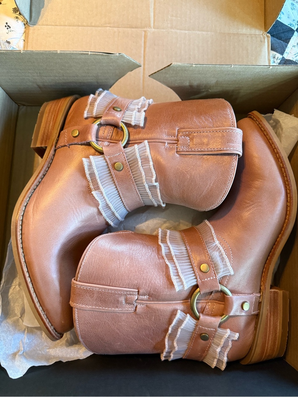 Frye ankle boots size 10